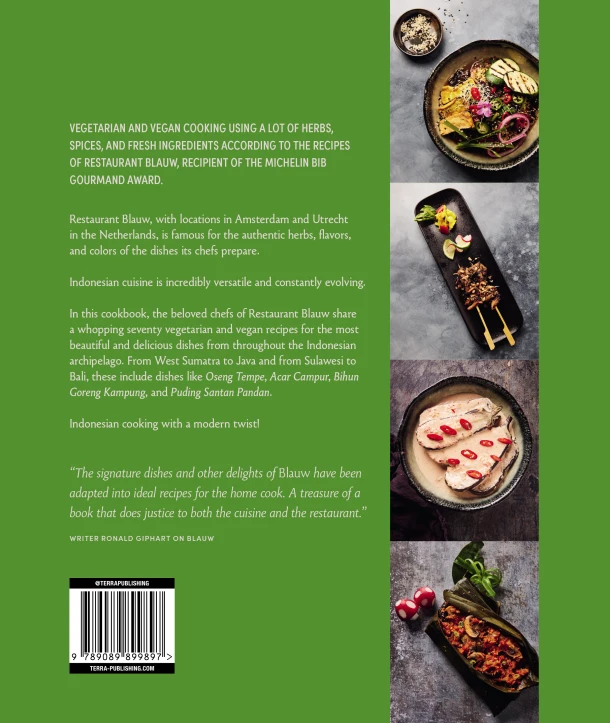 Blauw's Veggie Kitchen – Joke Boon – boek cover