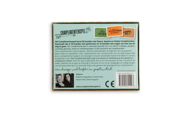 Complimentenspel – Manon Ende – boek cover