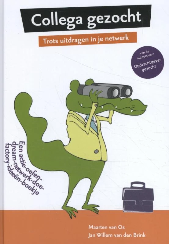 Collega gezocht – Maarten van Os – boek cover