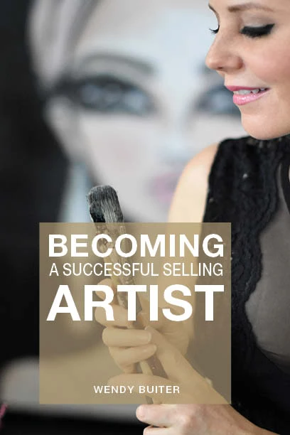 Becoming a successful selling artist – Wendy Buiter – boek cover