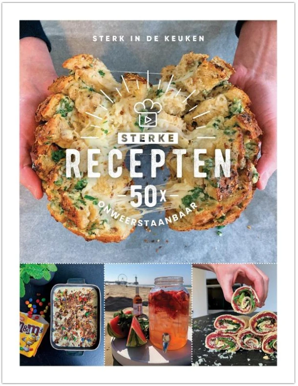 Sterke Recepten – Sterkindekeuken – boek cover