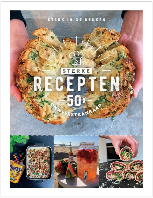 Sterke Recepten – Sterkindekeuken – boek cover