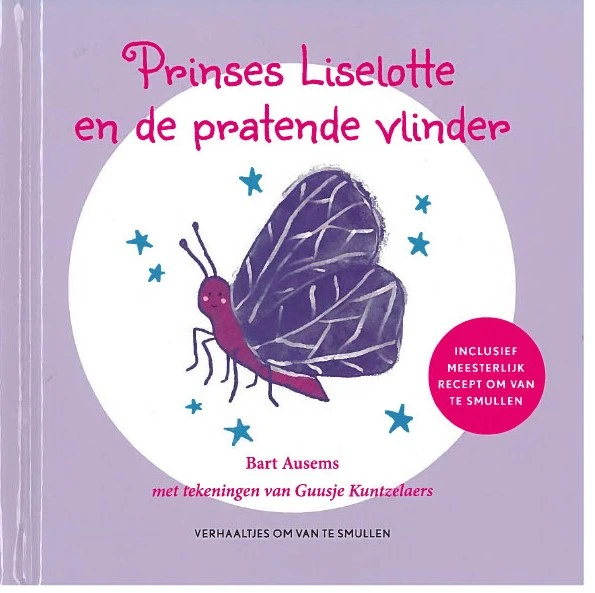 Princes Liselotte en de pratende vlinder – Bert Ausems – boek cover