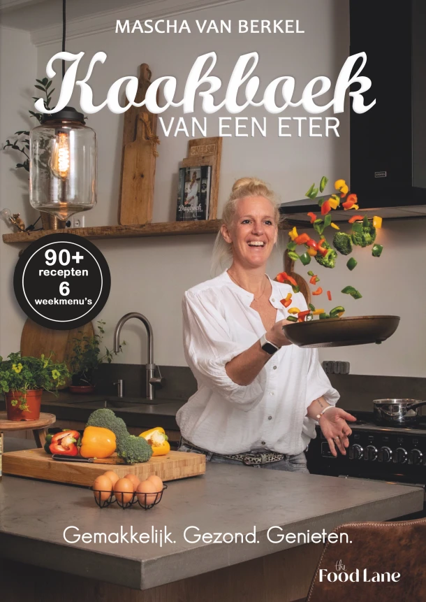 Kookboek van een eter – Mascha van Berkel – boek cover