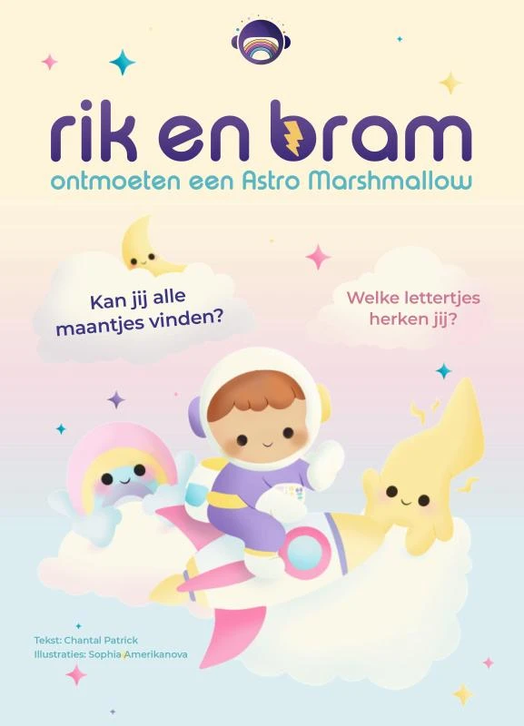 Rik en Bram ontmoeten een Astro Marshmallow – Chantal Patrick – boek cover