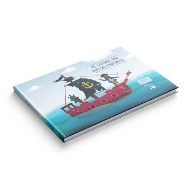 De Legende van Captain Fanplastic – Ruben Hazelzet – boek cover