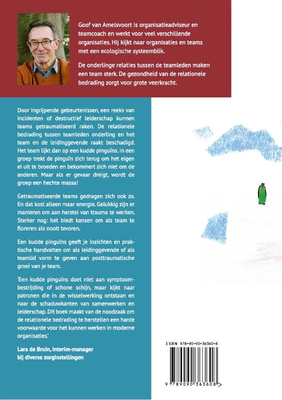 Een kudde pinguïns