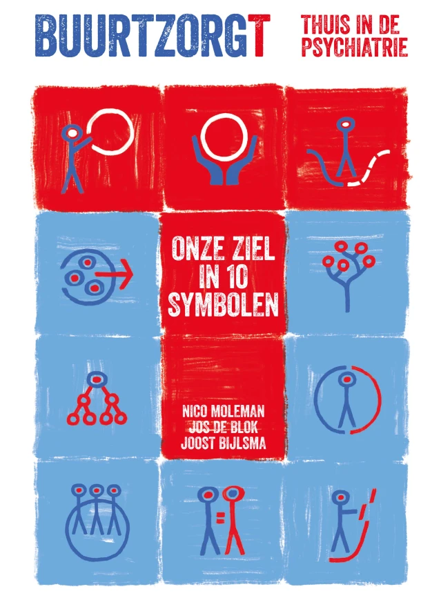 BuurtzorgT: Thuis in de psychiatrie – Nico Moleman – boek cover