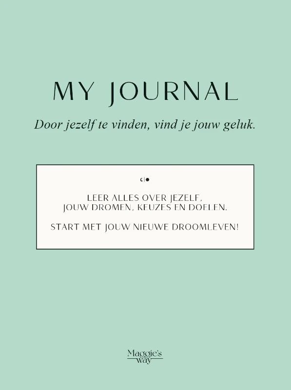 My Journal – Maggie Maris – boek cover