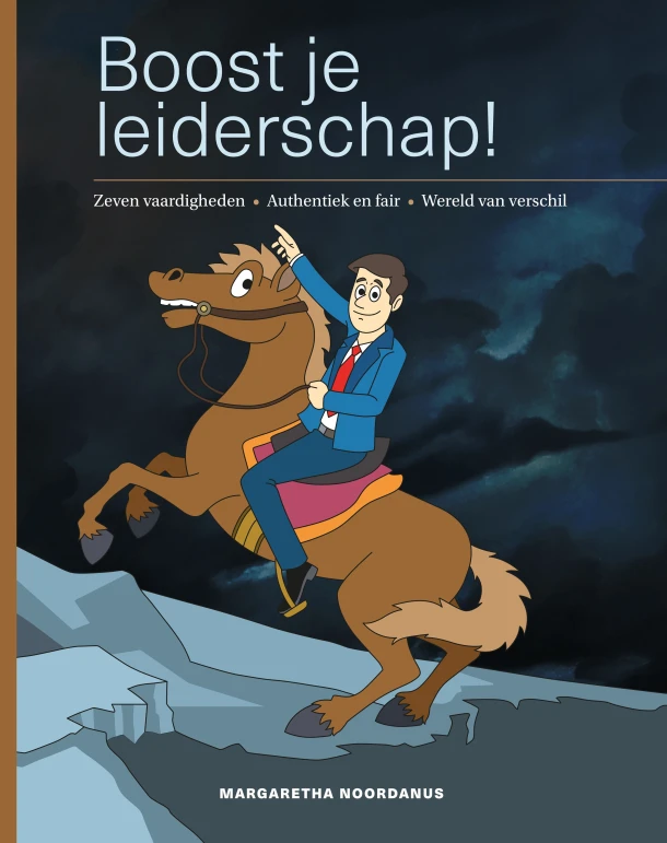 Boost je leiderschap! – Margaretha (Margreet) Noordanus – boek cover