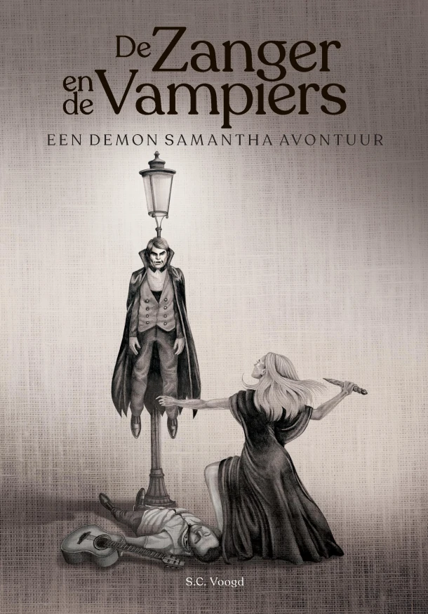 De Zanger en de Vampiers – S.C. Voogd – boek cover