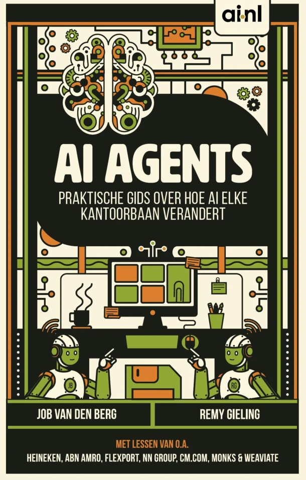 AI Agents – Job van den Berg – boek cover