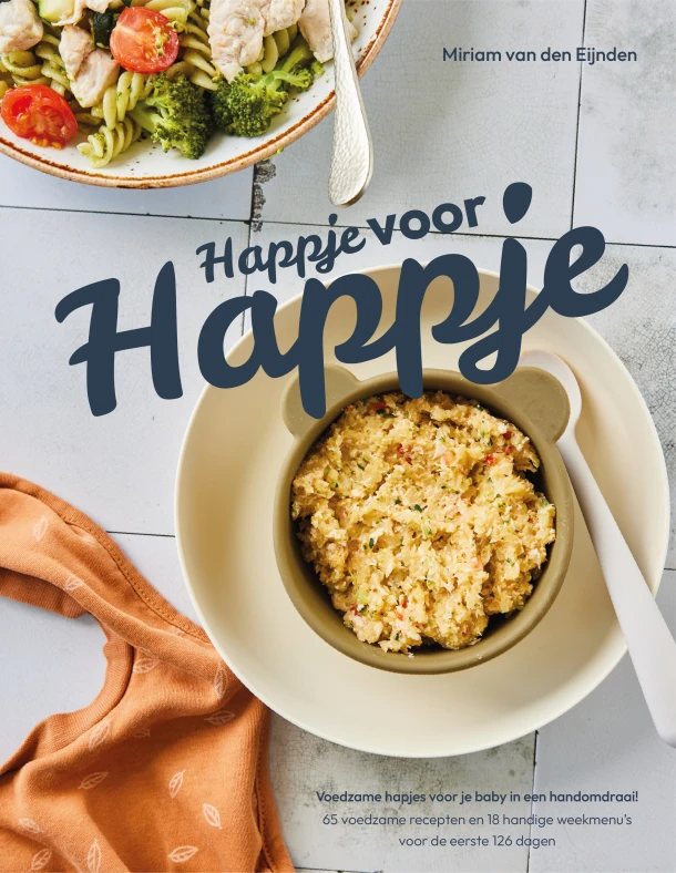 Happje voor happje – Miriam van den Eijnden – boek cover