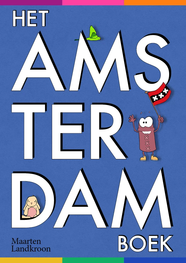Het Amsterdam Boek – Maarten Landkroon – boek cover