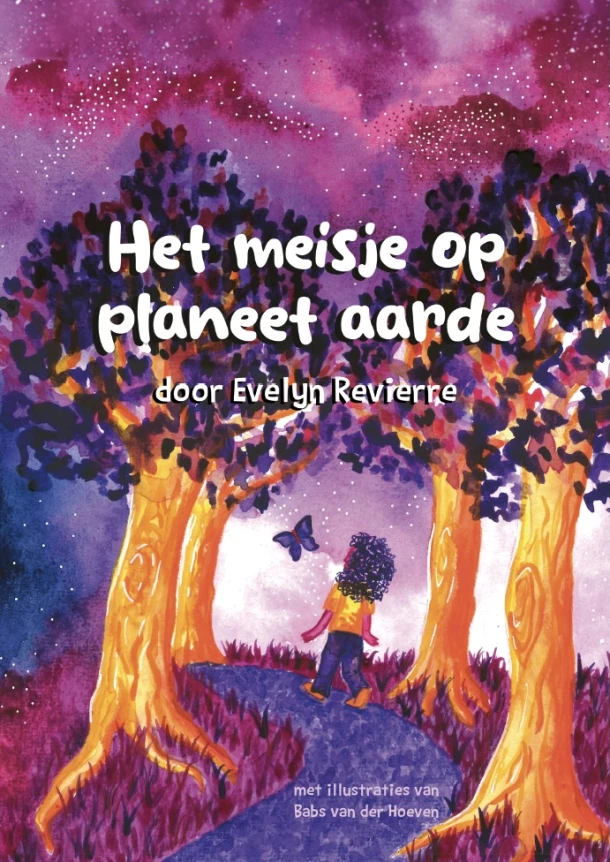 Het meisje op planeet aarde. – Evelyn Revierre – boek cover