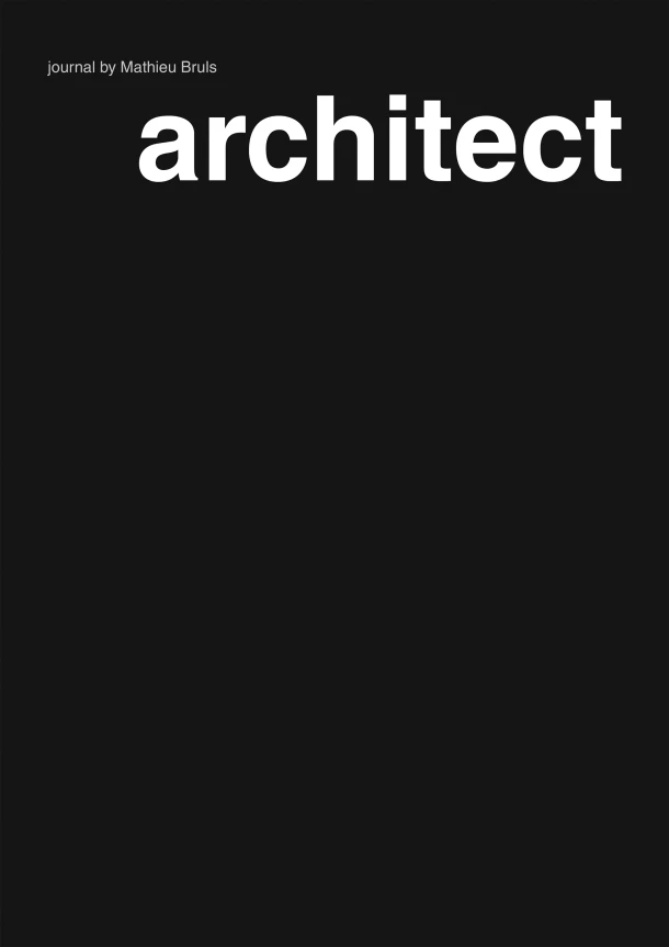 architect – Mathieu Bruls – boek cover