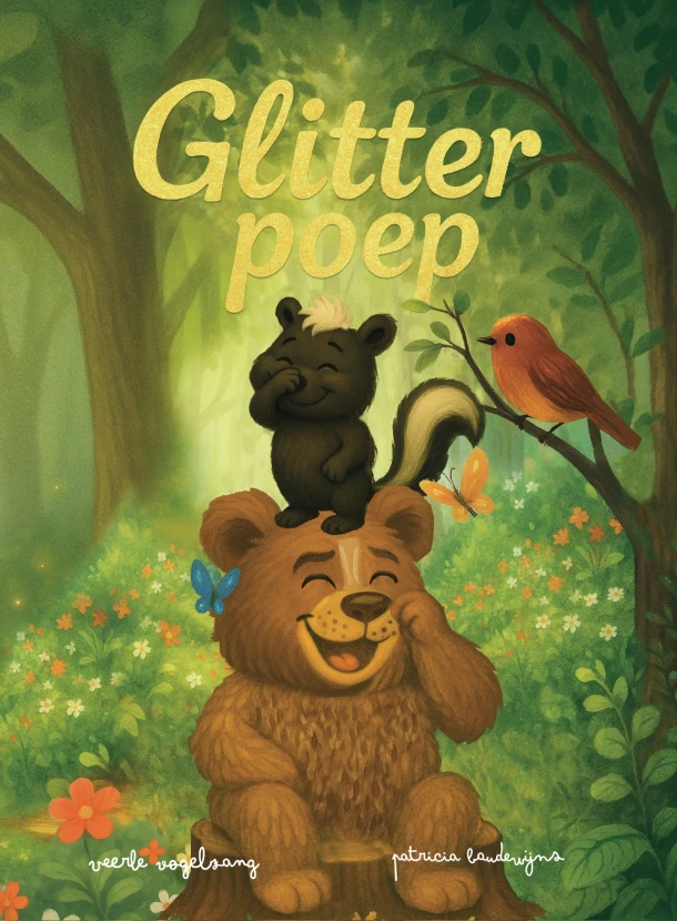 Glitterpoep – Patricia Baudewijns – boek cover