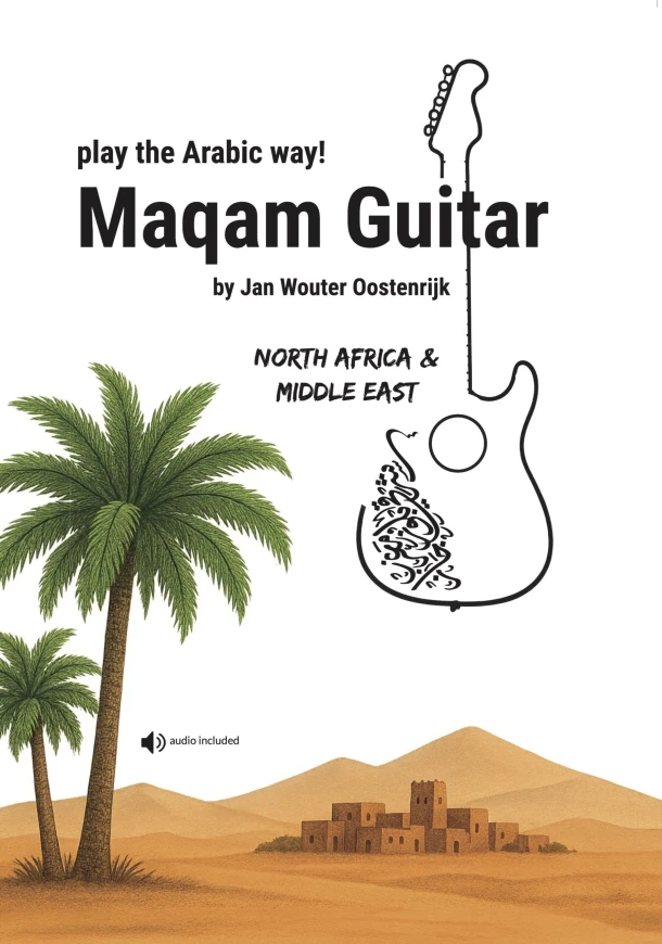 Maqam Guitar – Jan Wouter Oostenrijk – boek cover