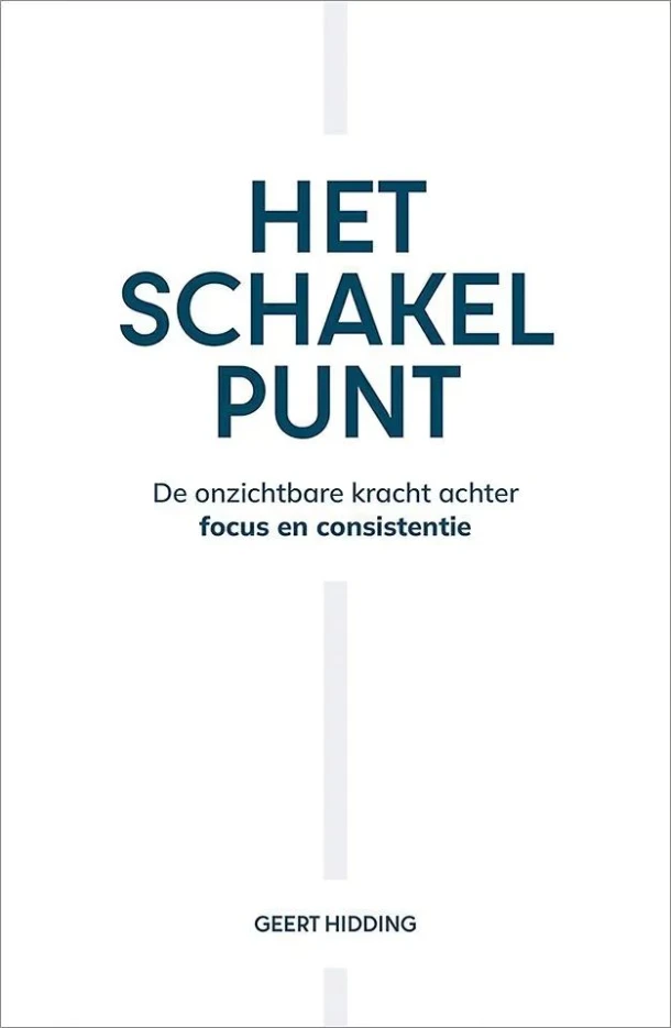 Het Schakelpunt – Geert Hidding – boek cover