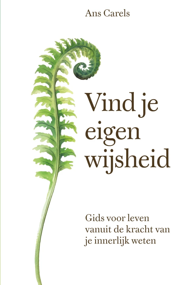 Vind je eigen wijsheid – Ans Carels – boek cover