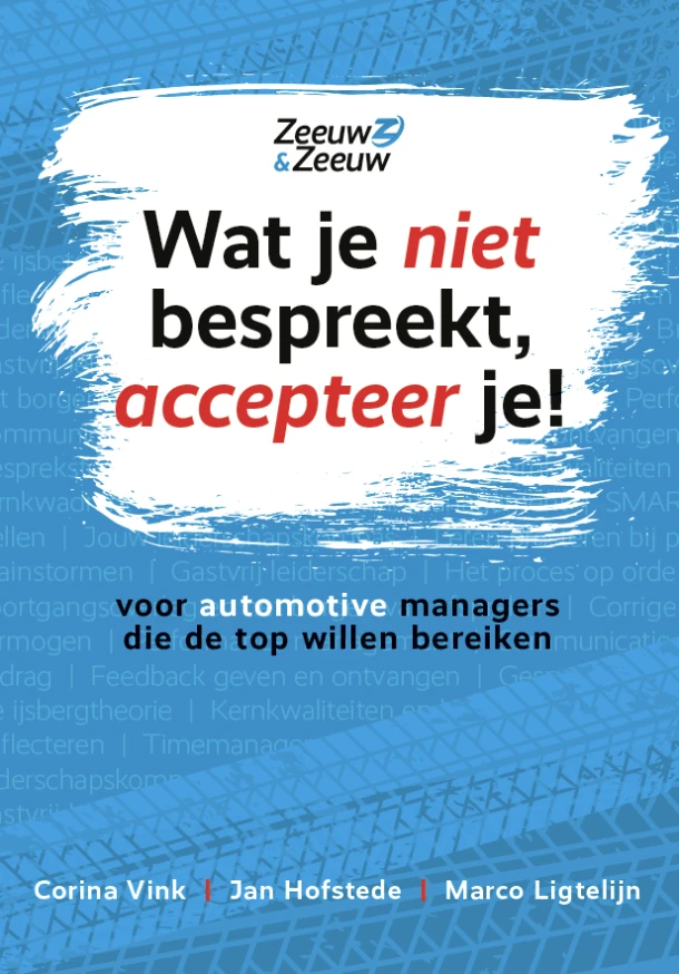Wat je niet bespreekt, accepteer je! – Corina Vink – boek cover