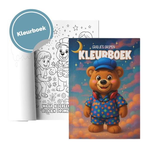 Gradje's dromen kleurboek Set (5 stuks) – V. Wagemakers – boek cover