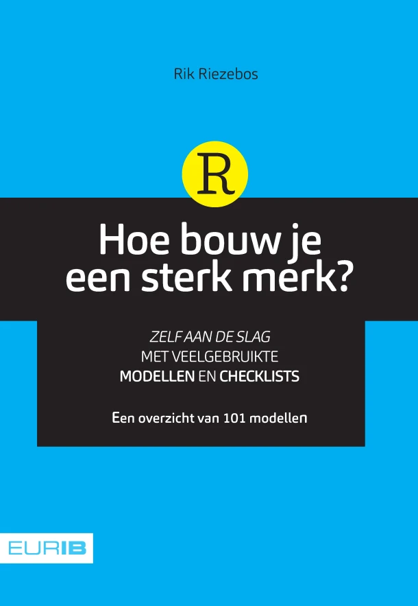 Hoe bouw je een sterk merk? – Rik Riezebos – boek cover
