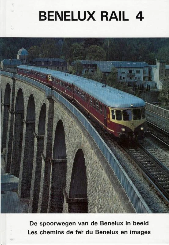 Benelux Rail 4 – Marcel Vleugels – boek cover