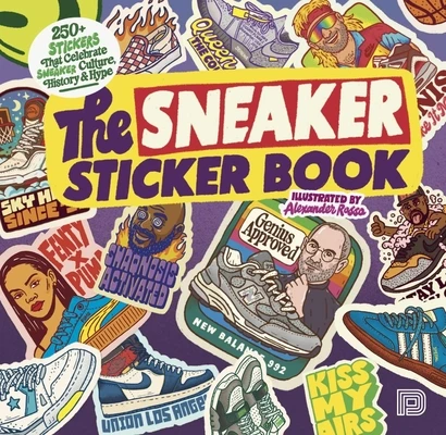 The Sneaker Sticker Book – Alexander Rosso – boek cover