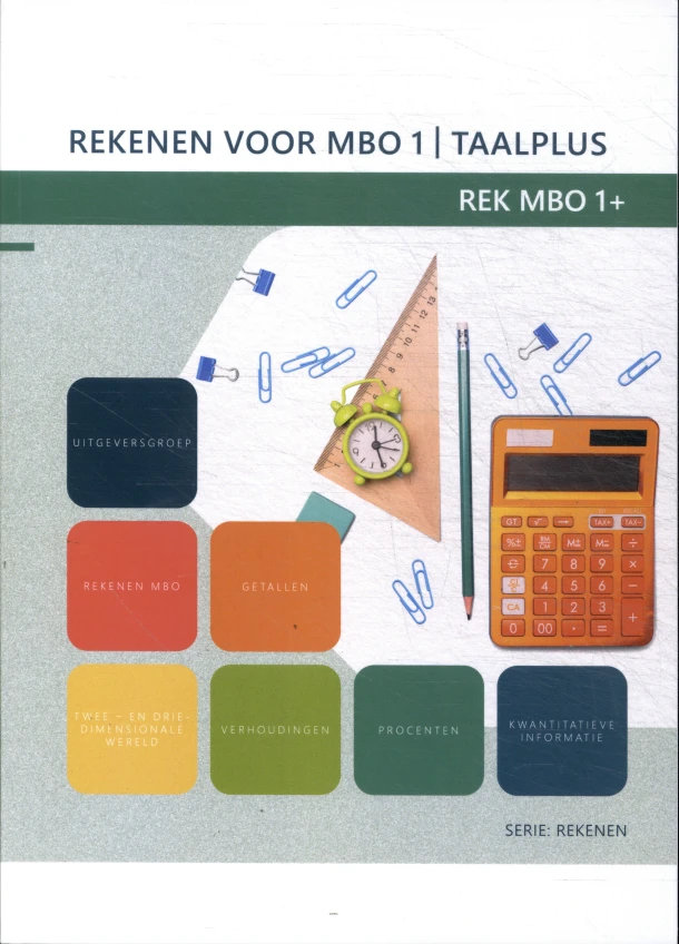 REK MBO 1+ – K. de Bakker-Teketay – boek cover