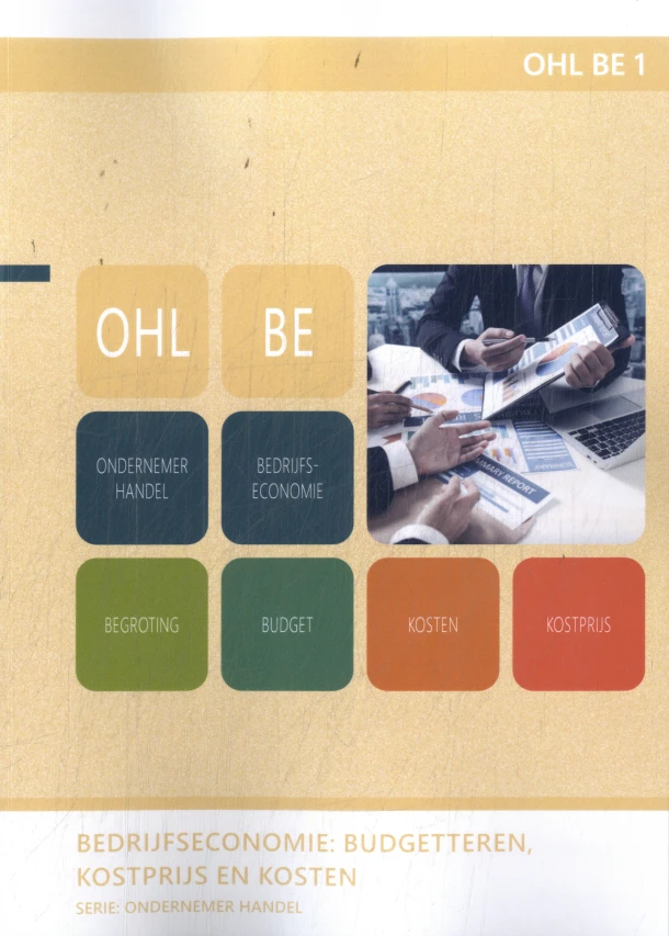 OHL BE 1 – boek cover