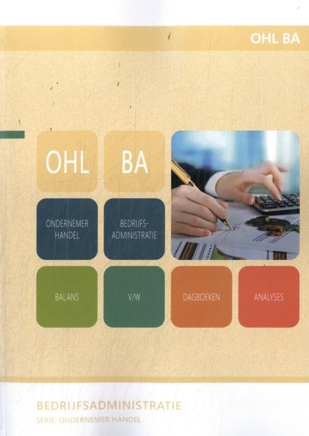 OHL BA – Jeroen van Esch – boek cover