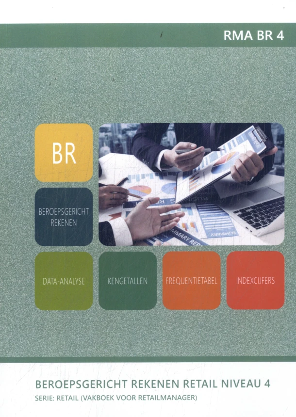 beroepsgericht rekenen retail niveau 4 – boek cover