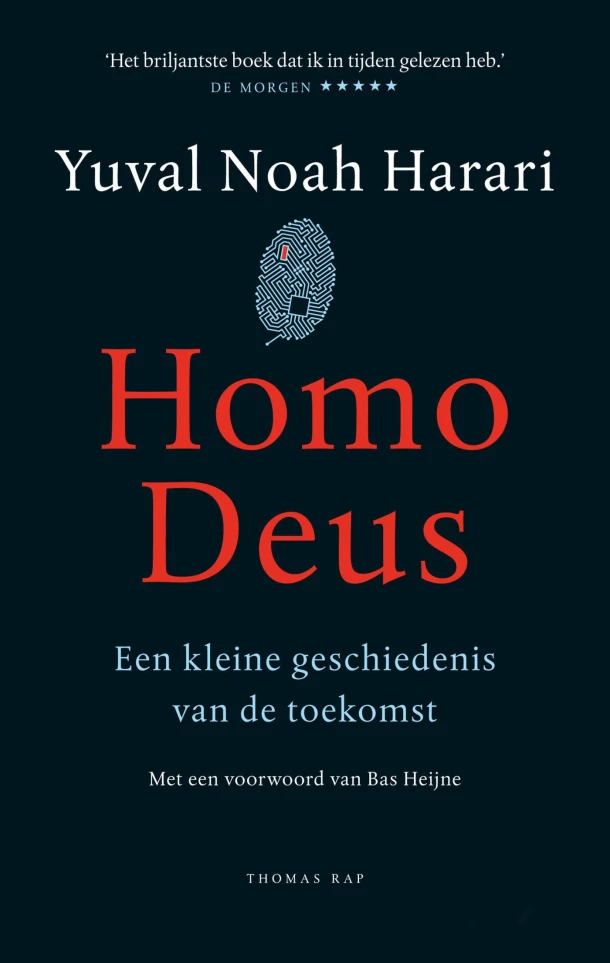 Homo Deus – Yuval Noah Harari – boek cover