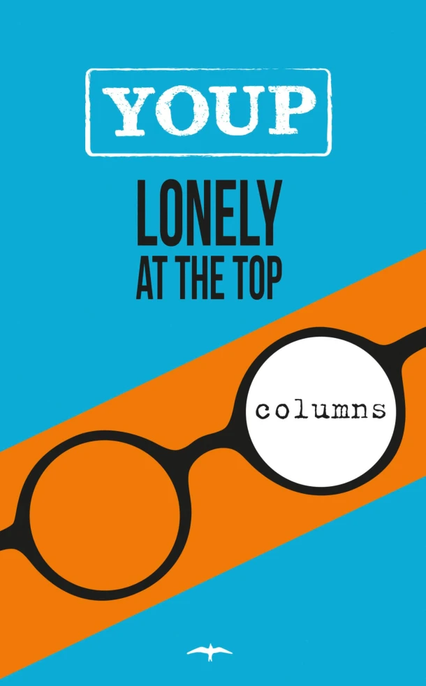 Lonely at the top – Youp van \'t Hek – boek cover