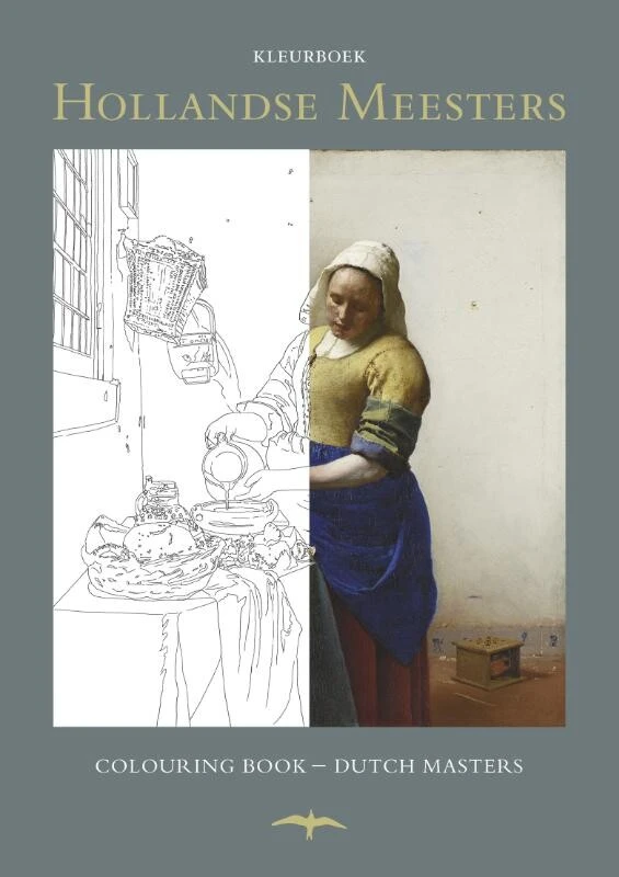 Kleurboek Hollandse meesters – Roland Sillem – boek cover