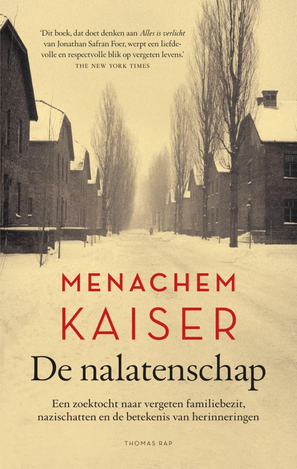 De nalatenschap – Menachem Kaiser – boek cover