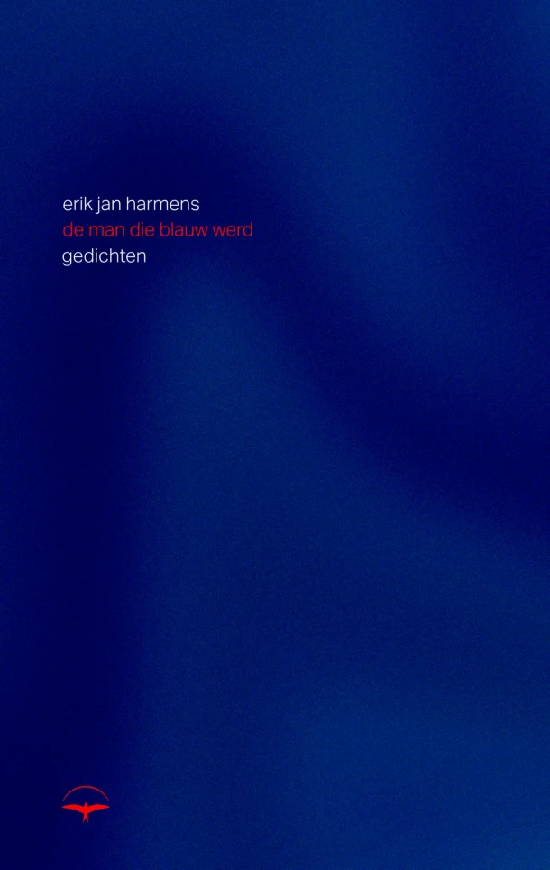 de man die blauw werd – Erik Jan Harmens – boek cover
