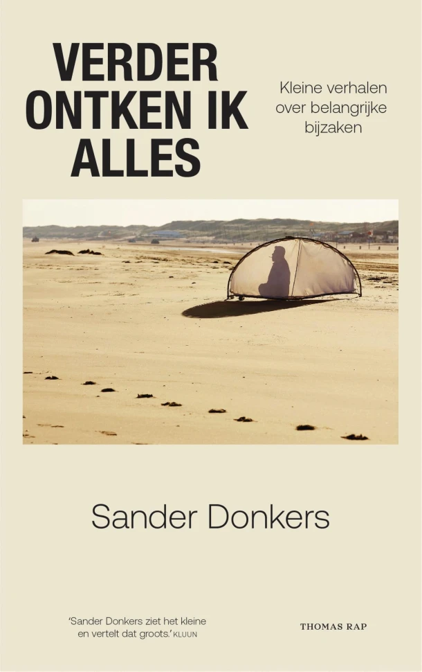 Verder ontken ik alles – Sander Donkers – boek cover