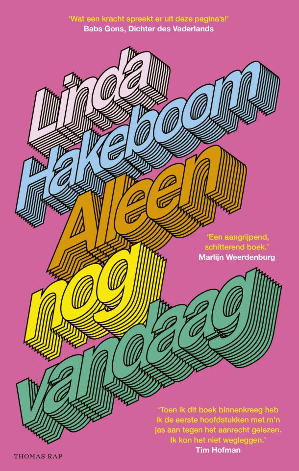 Alleen nog vandaag – Linda Hakeboom – boek cover