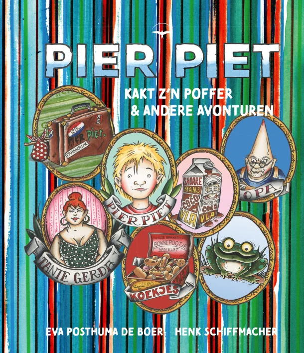 Pier Piet kakt zijn poffer en andere avonturen – Henk Schiffmacher – boek cover