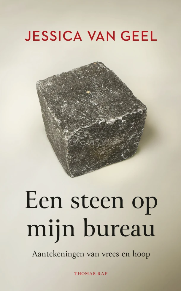 Een steen op mijn bureau – Jessica van Geel – boek cover