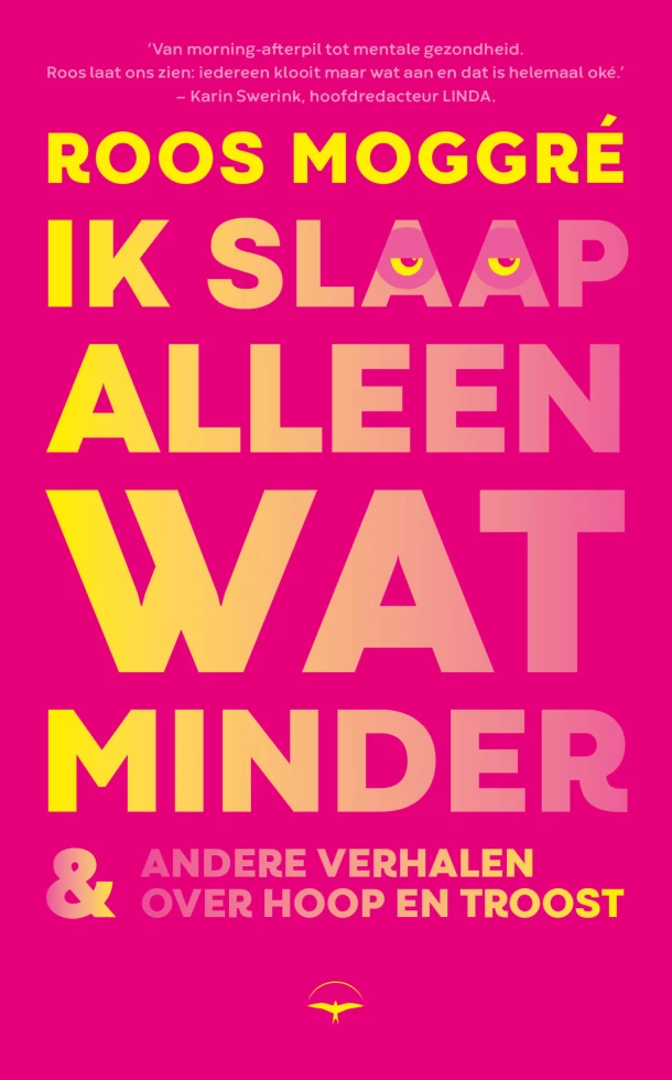 Ik slaap alleen wat minder – Roos Moggré – boek cover