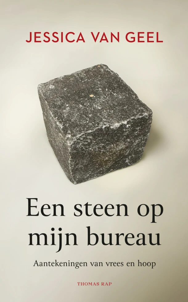 Een steen op mijn bureau – Jessica van Geel – boek cover
