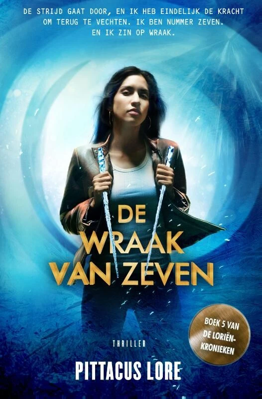 De wraak van Zeven – Pittacus Lore – boek cover