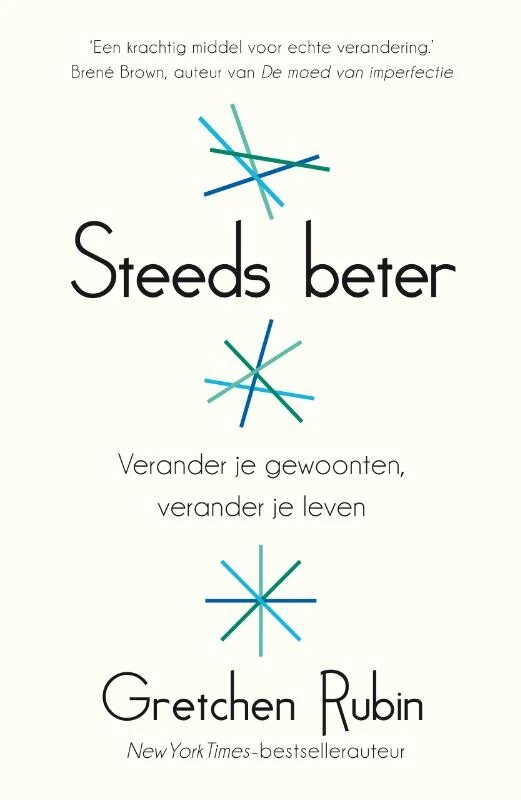 Steeds beter – Gretchen Rubin – boek cover