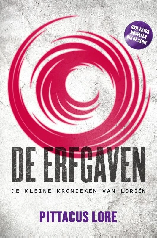 De erfgaven – Pittacus Lore – boek cover