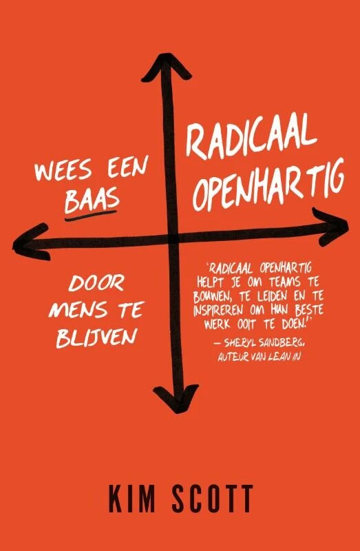Radicaal openhartig – Kim Scott – boek cover