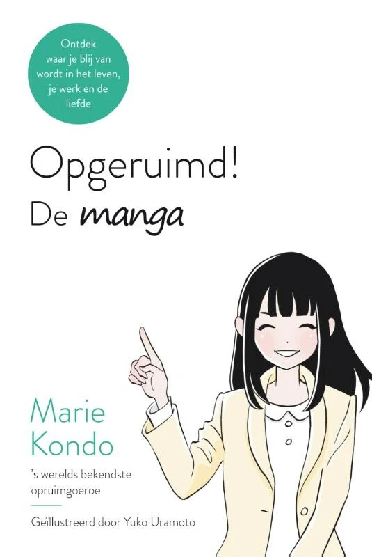 Opgeruimd! De manga – Marie Kondo – boek cover