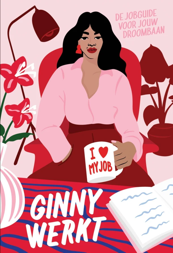Ginny werkt – Ginny Ramkisoen – boek cover
